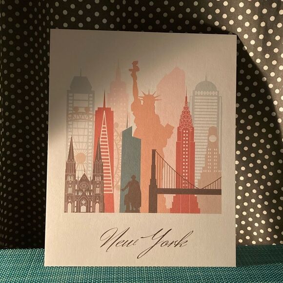 NYC Skyline 5x7 Print - Picture 3 of 3